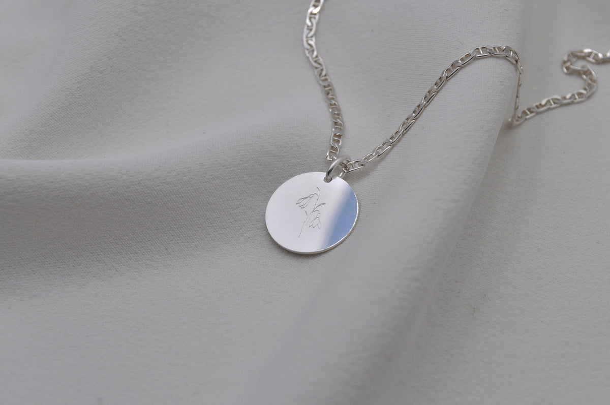 MEMORY CHAIN GRAVUR | 925 Sterling Silber