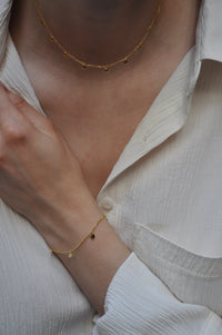 LITTLE DOT | Sterling Silber 18 Karat vergoldet