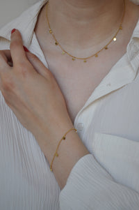 LITTLE DOT | Sterling Silber 18 Karat vergoldet
