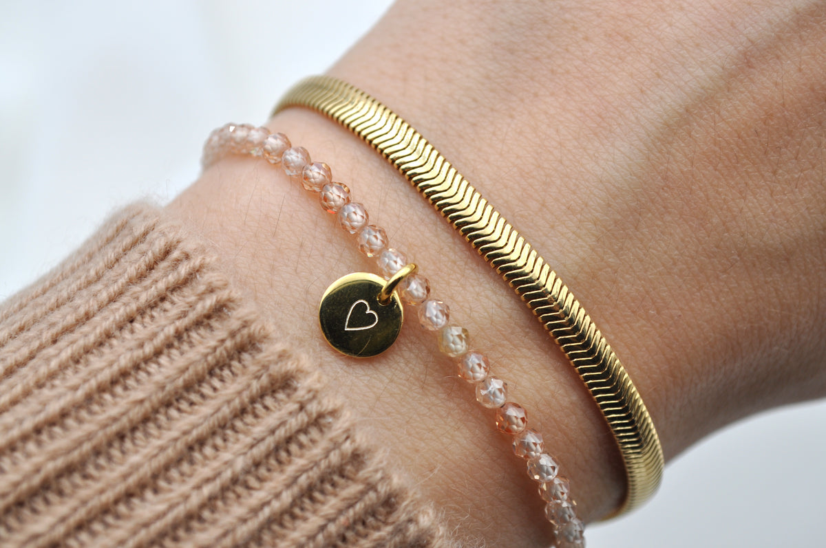 SNAKE BRACELET | Sterling Silber 18 Karat vergoldet