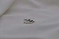 BUBBLE RING | Sterling Silber / vergoldet
