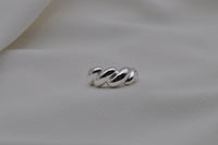 BUBBLE RING | Sterling Silber / vergoldet