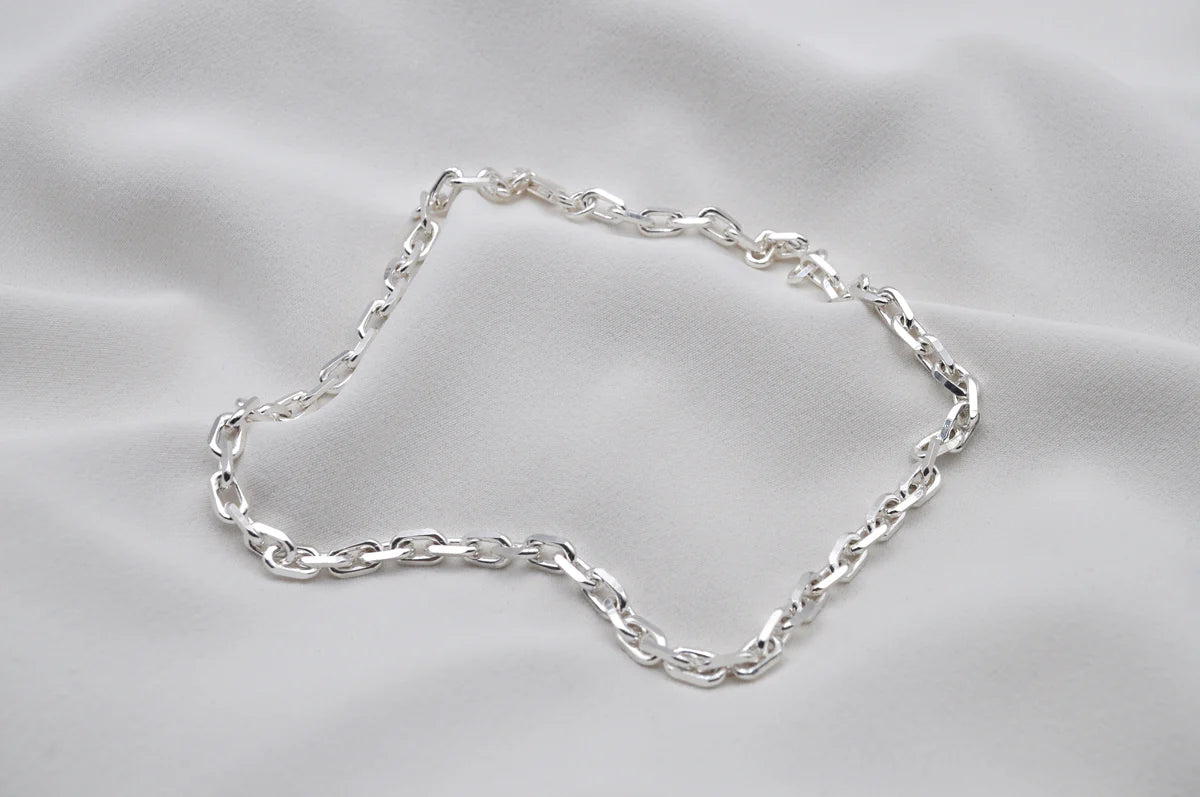 ANKER KETTE | 925 Sterling Silber / vergoldet