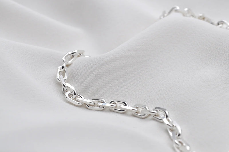 ANKER KETTE | 925 Sterling Silber / vergoldet