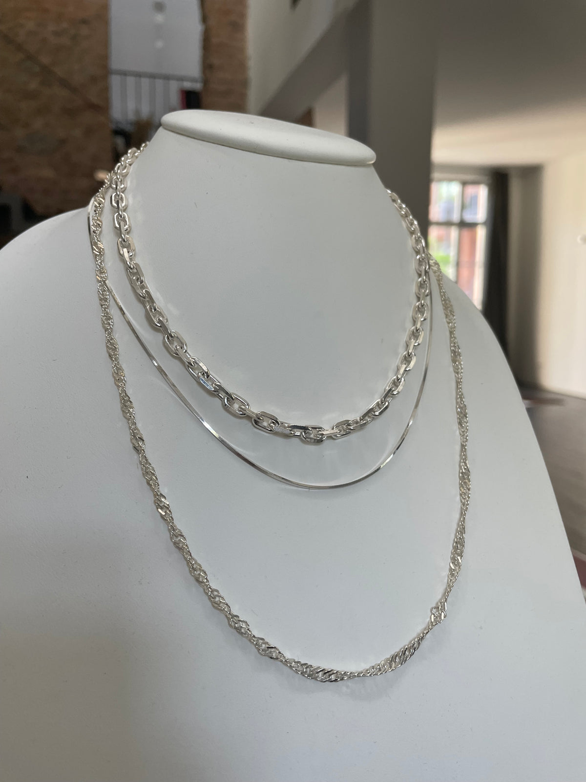 ANKER KETTE | 925 Sterling Silber / vergoldet