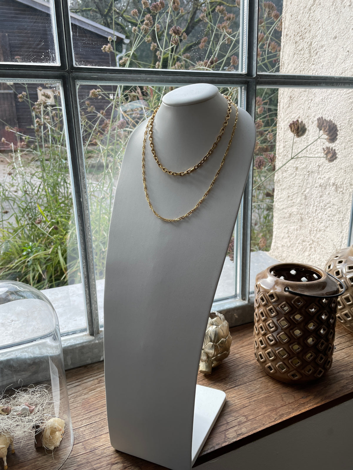 ANKER KETTE | 925 Sterling Silber / vergoldet