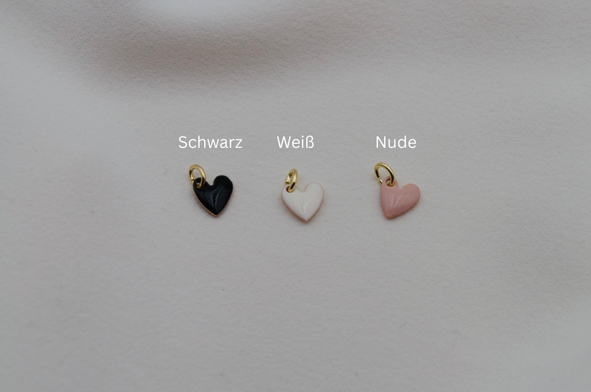 HERZ Anhänger Mini | Sterling Silber / vergoldet