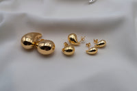 DROP BALLON SMALL OHRRINGE | Sterling Silber / vergoldet