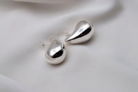 DROP BALLOON LARGE OHRRINGE | Sterling Silber / vergoldet