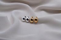 DROP OHRRINGE SMALL | Sterling Silber / vergoldet