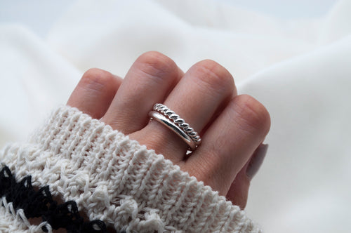 CLASSIC RING | 925 Sterling Silber