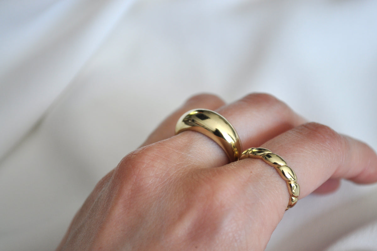 GRACE RING | Sterling Silber vergoldet