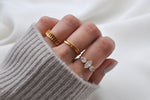 RING ZART No. II | 925 Sterling Silber vergoldet