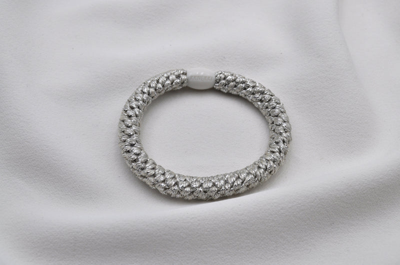 Kknekki Haargummi ivory glitter