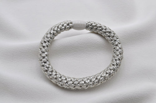 Kknekki Haargummi ivory glitter