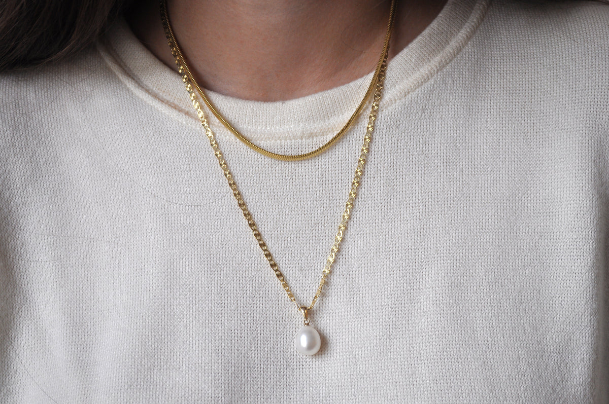 KARMA CHAIN | Sterling Silber vergoldet