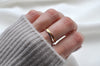 RING ZART No. II | 925 Sterling Silber vergoldet