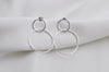 DOUBLE HOOPS | Sterling Silber