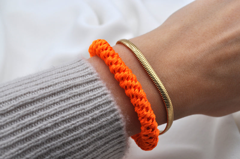 Kknekki Haargummi neon orange