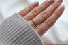 RING ZART No. II | 925 Sterling Silber vergoldet
