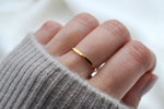 RING ZART No. II | 925 Sterling Silber vergoldet