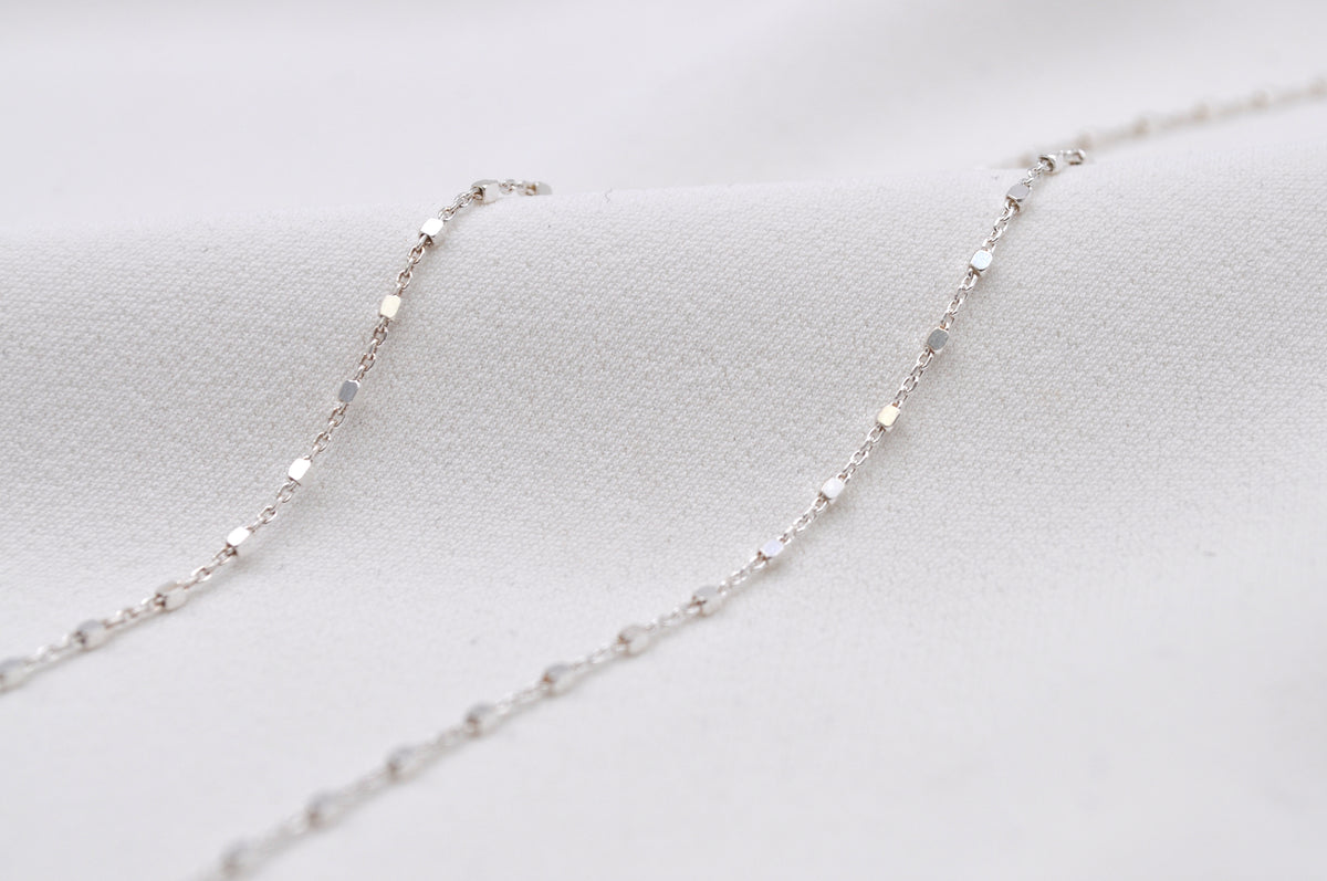 WÜRFEL KETTE | Sterling Silber