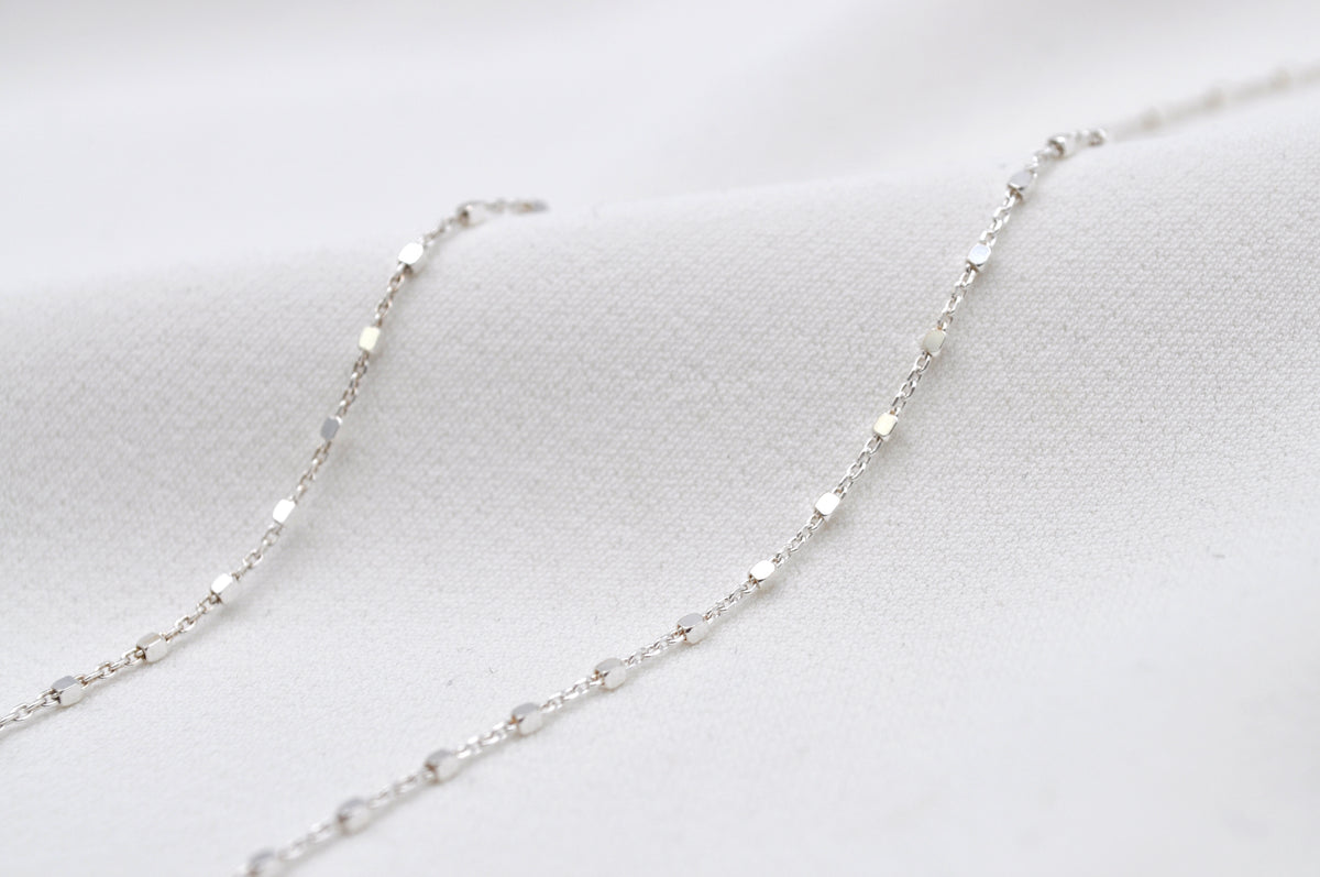 WÜRFEL KETTE | Sterling Silber