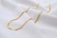 KARMA CHAIN | Sterling Silber vergoldet
