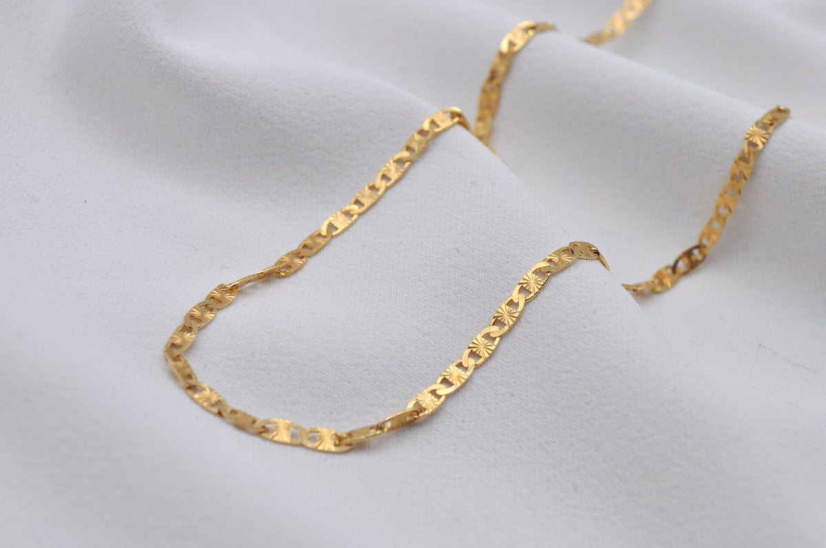 KARMA CHAIN | Sterling Silber vergoldet