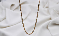 CURLY CHAIN | Sterling Silber vergoldet