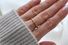 MAILA RING | Sterling Silber vergoldet