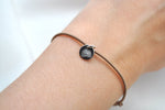 Gravurarmband Satin | 925 Silber / vergoldet