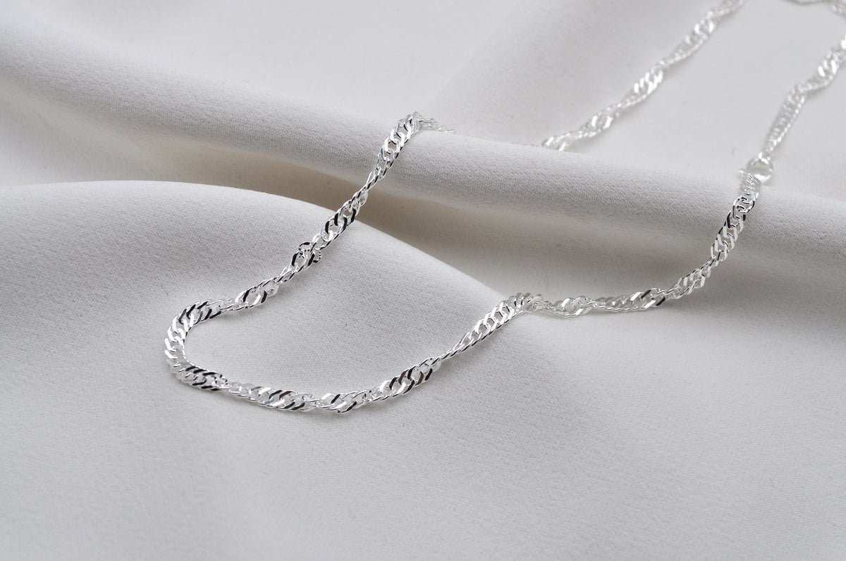 CURLY CHAIN | Sterling Silber