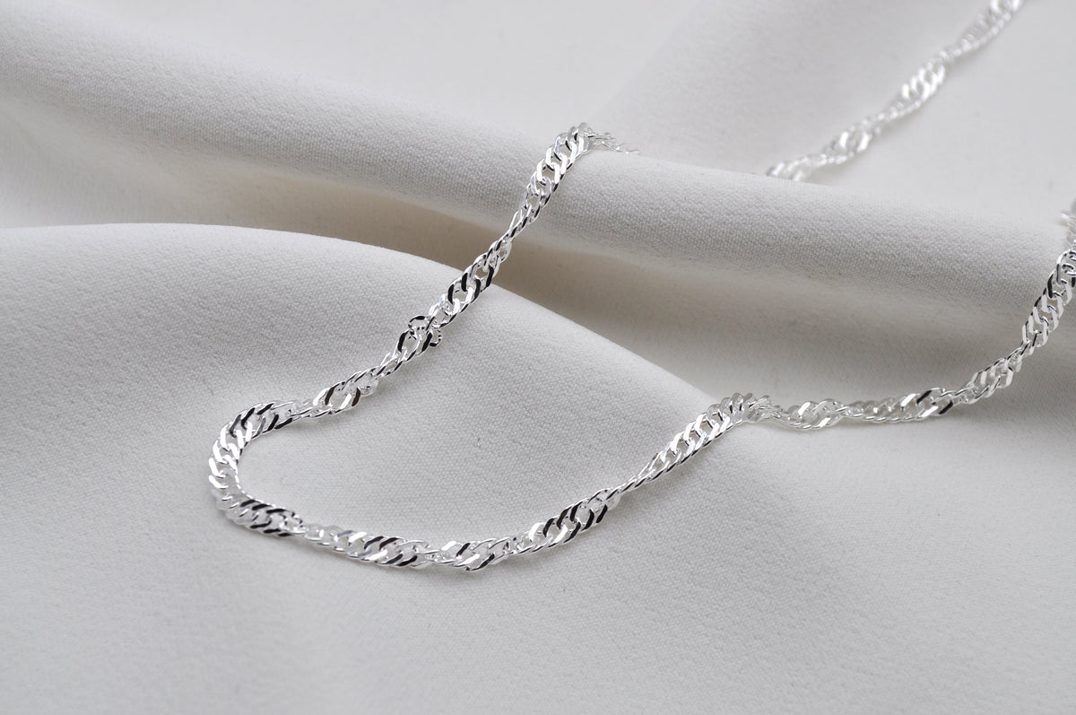 CURLY CHAIN | Sterling Silber