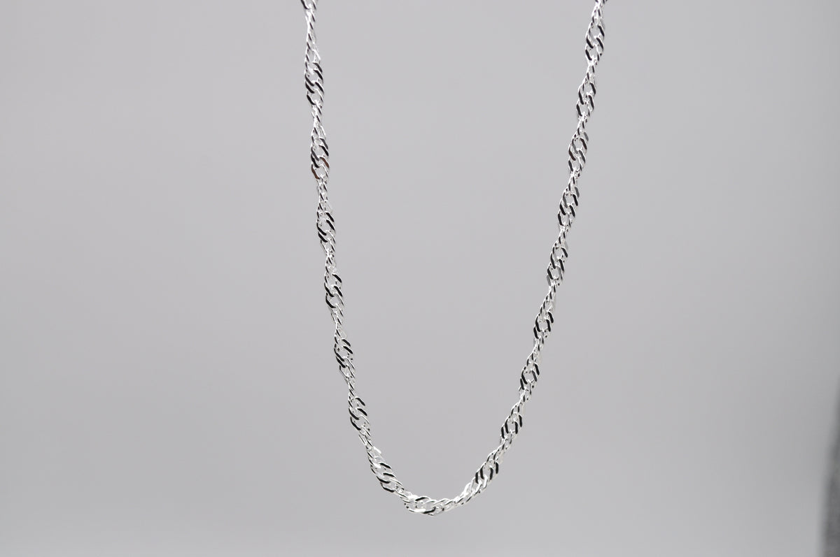 CURLY CHAIN | Sterling Silber