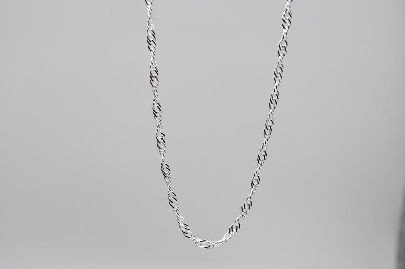 CURLY CHAIN | Sterling Silber