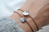 Gravurarmband Satin | 925 Silber / vergoldet