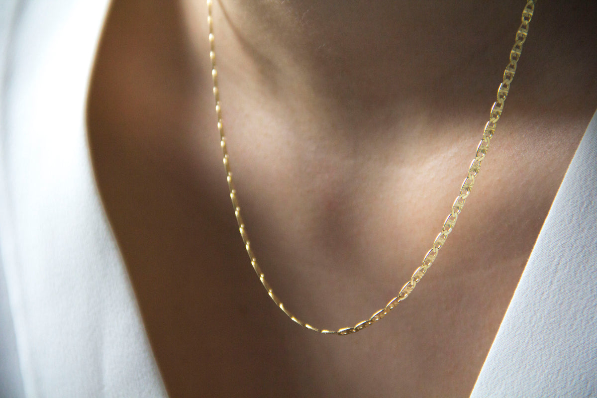 KARMA CHAIN | Sterling Silber vergoldet