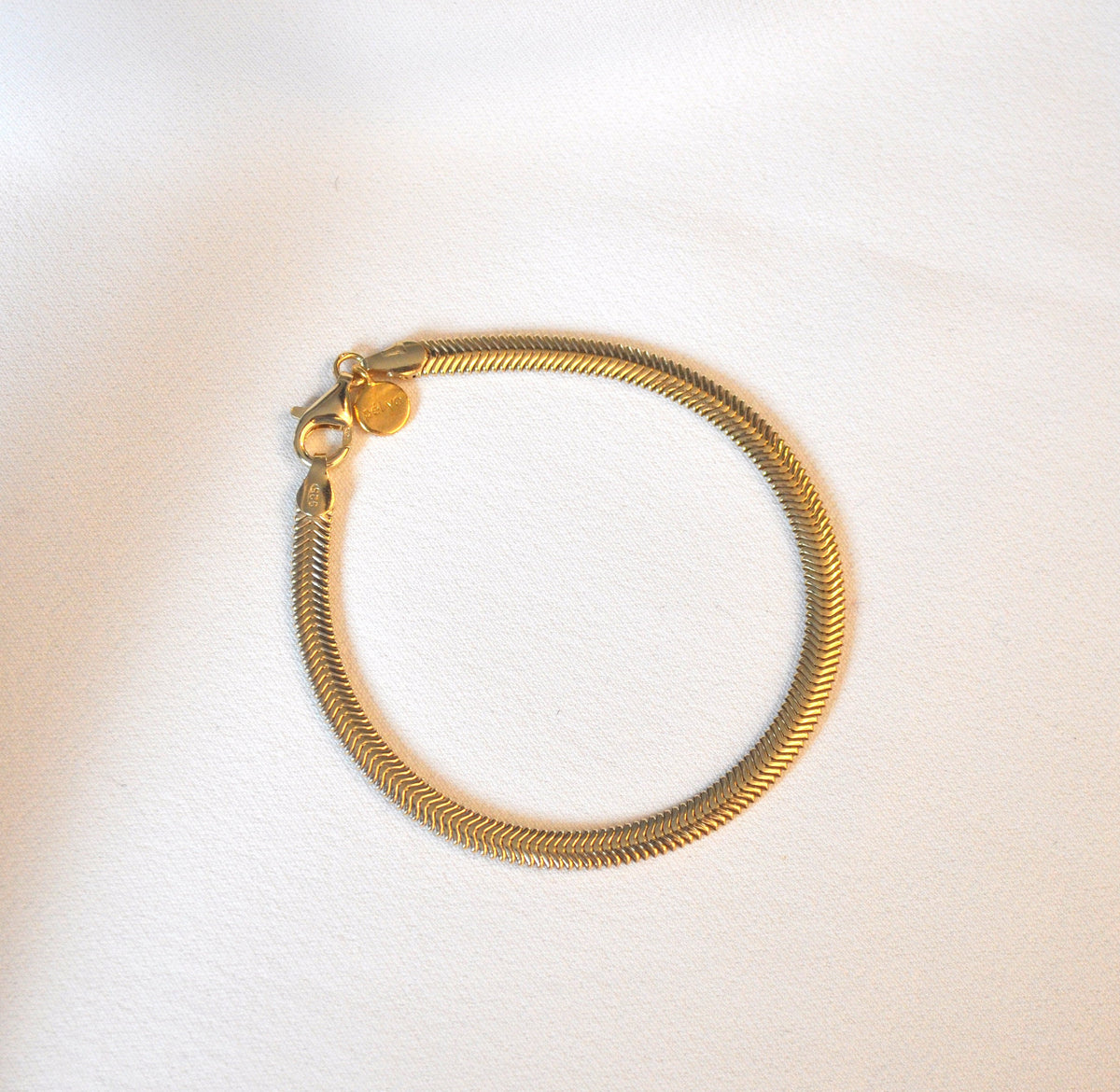 SNAKE BRACELET | Sterling Silber 18 Karat vergoldet