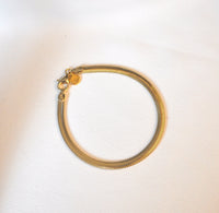 SNAKE BRACELET | Sterling Silber 18 Karat vergoldet